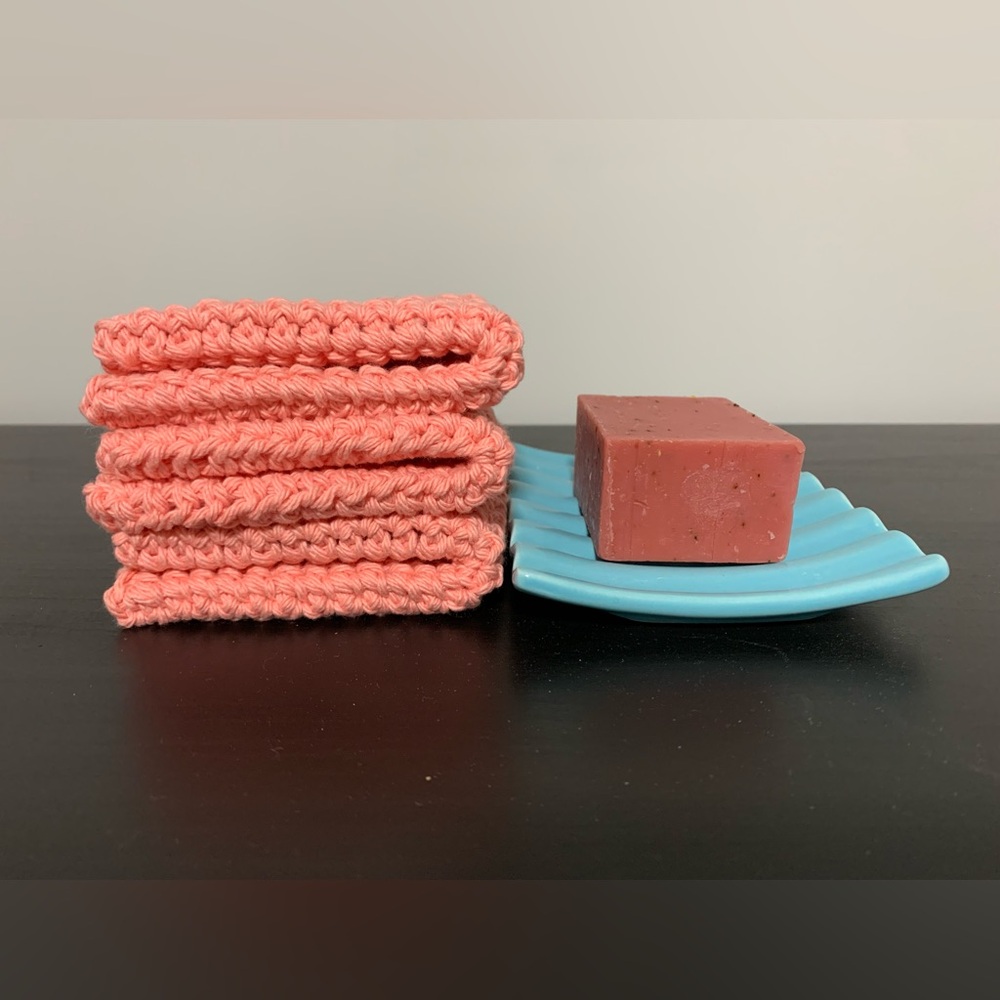 Crocheted Cotton Washcloths